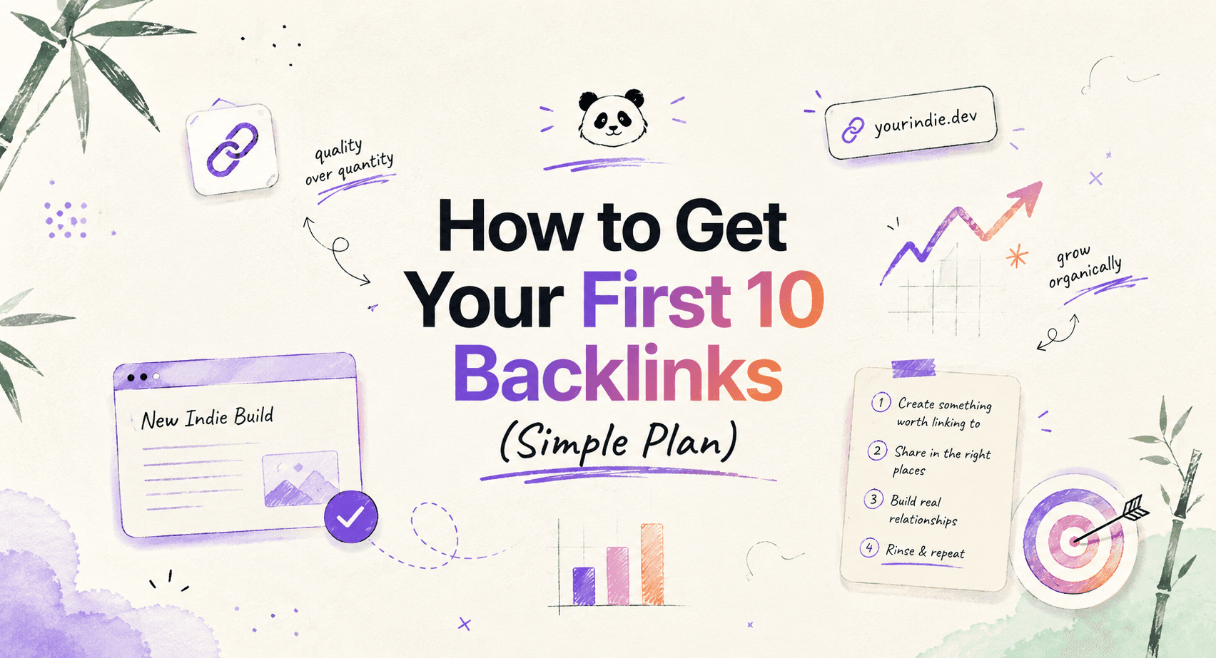 How to get your first 10 backlinks (simple plan)