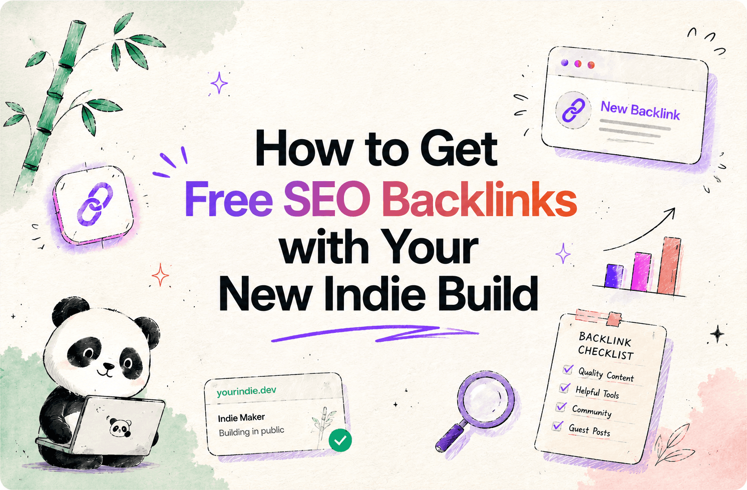 How to get free SEO backlinks with your new indie build