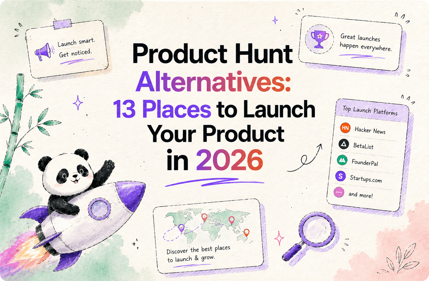 Product Hunt alternatives: 13 places to launch your product in 2026